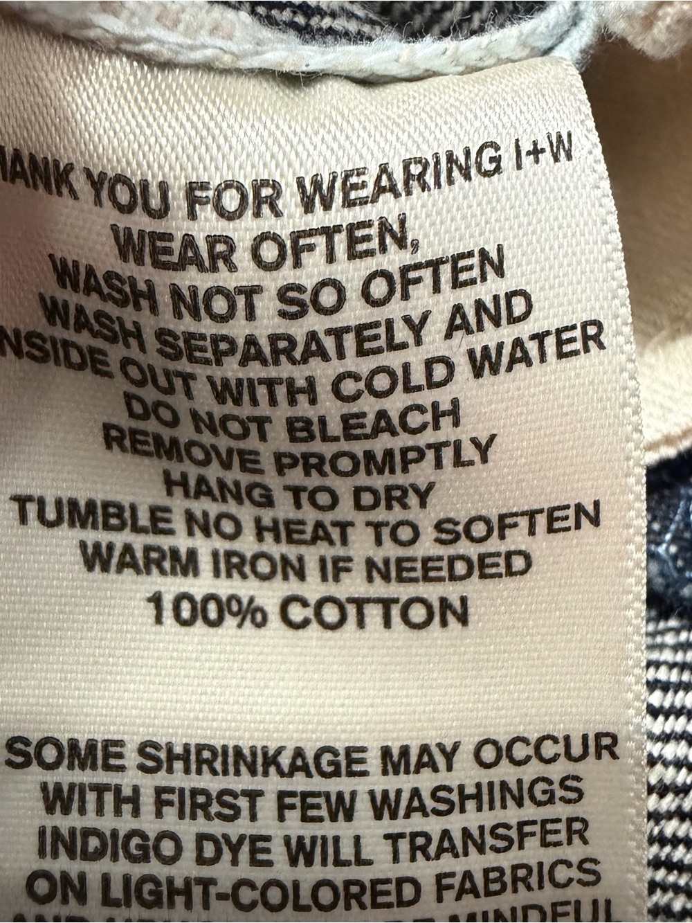 Imogene + Willie Catherine Jeans Indigo Wash Selvedge Rigid NEP 29X35 Cotton - Picture 10 of 12